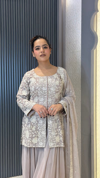 Women’s Premium Embroidered Suit Set with Sequin Detailing