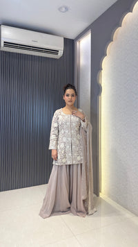 Women’s Premium Embroidered Suit Set with Sequin Detailing
