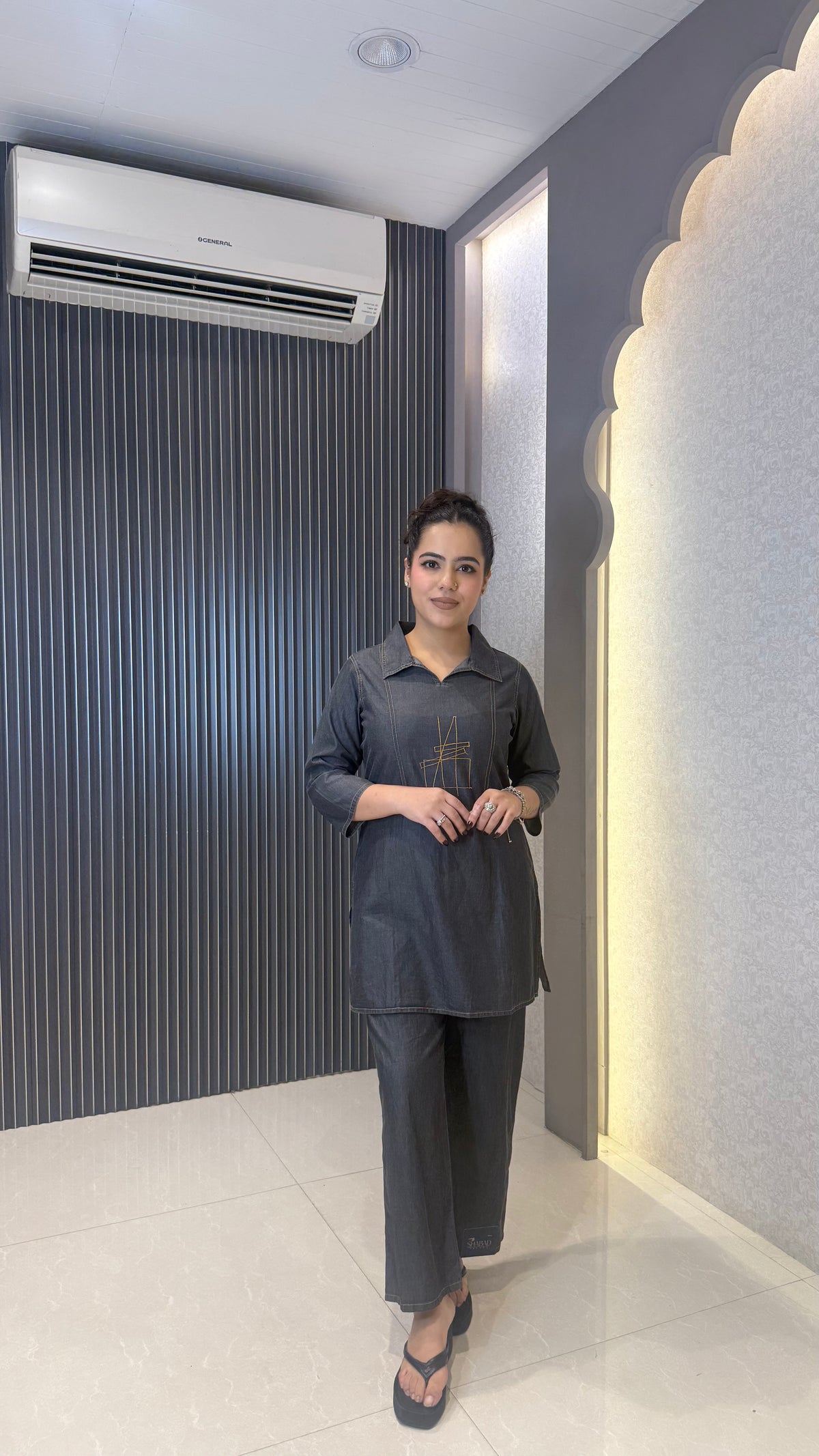 Women’s Cotton Denim Co-Ord Set