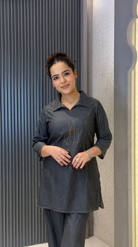 Women’s Cotton Denim Co-Ord Set