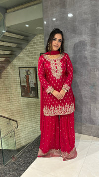 Beautiful Machine Embroidery Suit - Elegant & Timeless Design