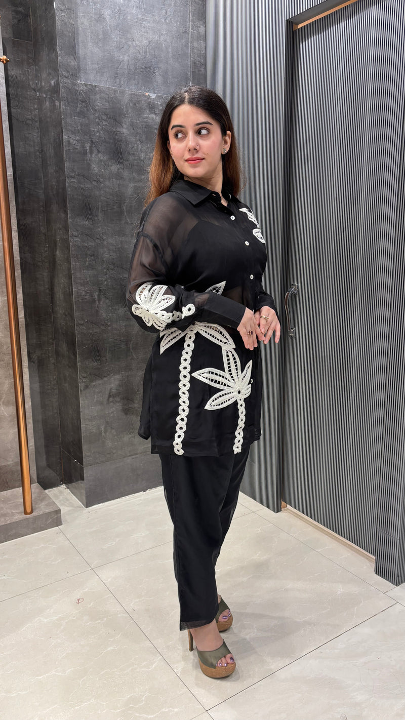 Threadwork Silk Co-ord Set