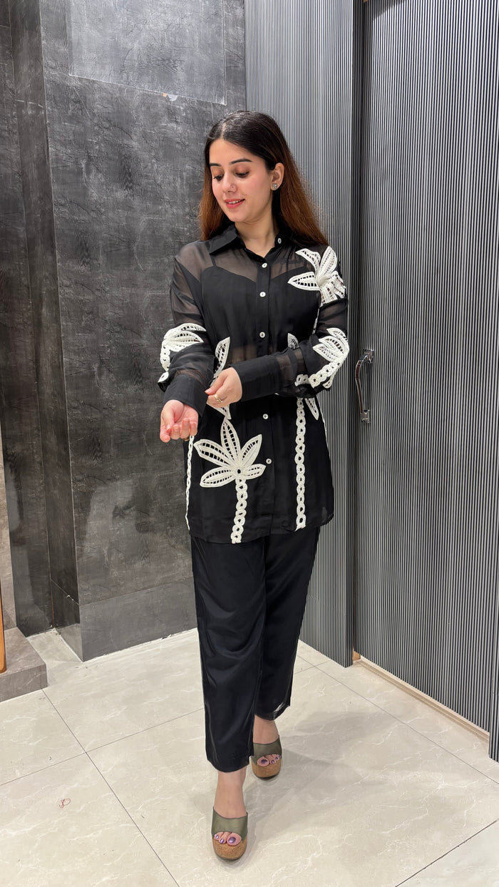 Threadwork Silk Co-ord Set