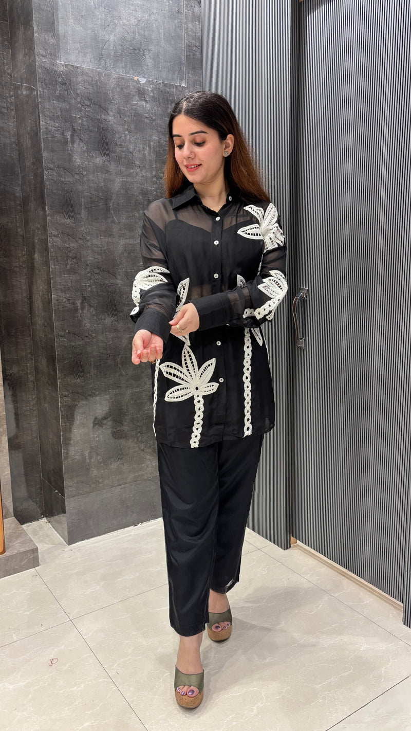 Threadwork Silk Co-ord Set