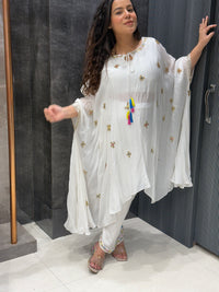 Royal Radiance Chinon 3-Piece Handwork Kaftan Co-ord Set