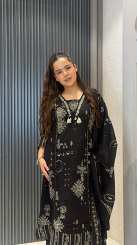 Women’s Printed Cotton Block Print Suit Set | Elegant Ethnic Wear