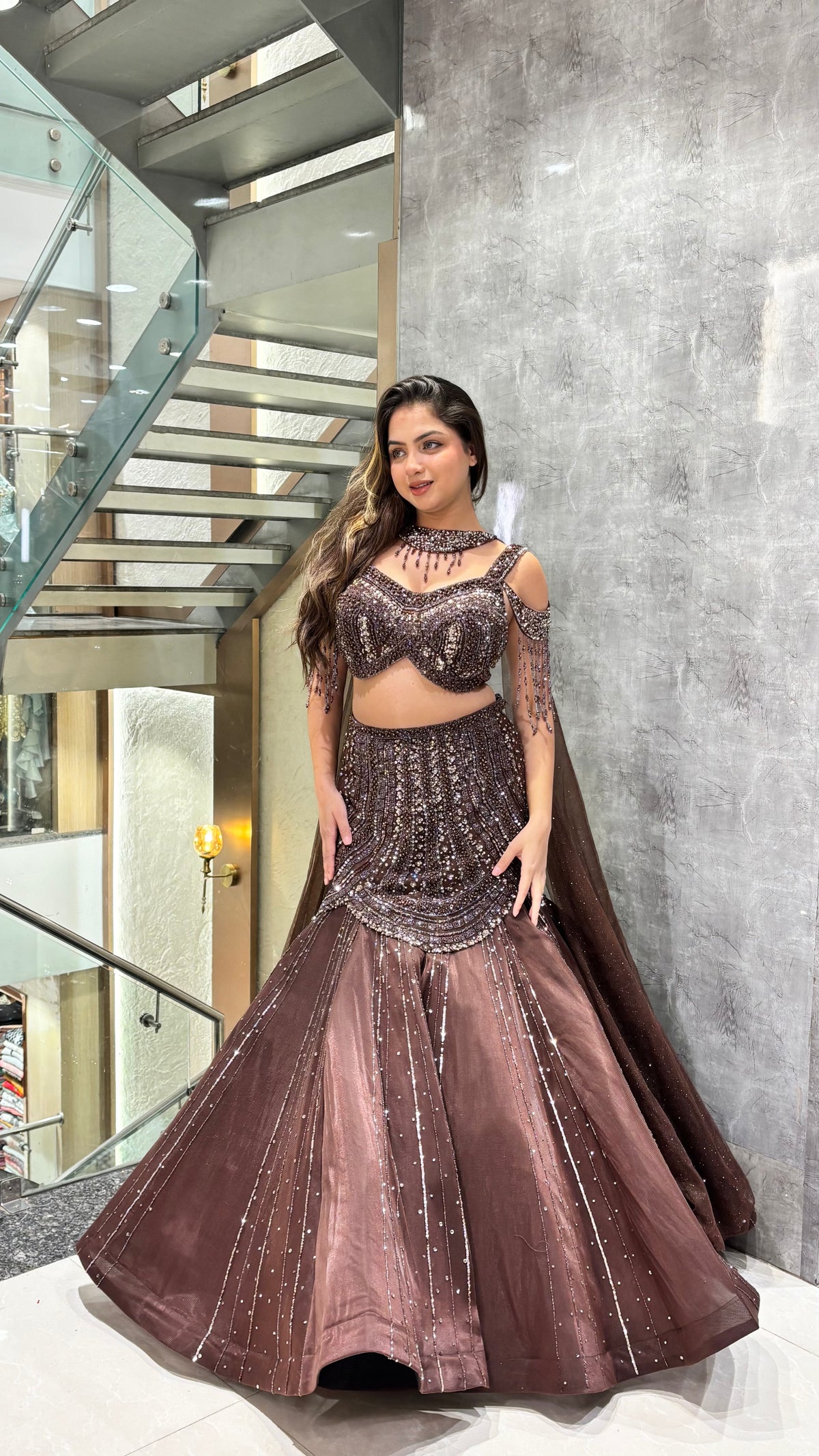 Handworked Lehenga Set with Blouse – Designer Collection