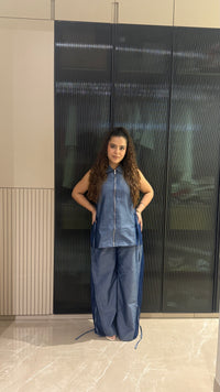 Denim Coord Set for Women – Trendy Casual Co-Ord Outfit