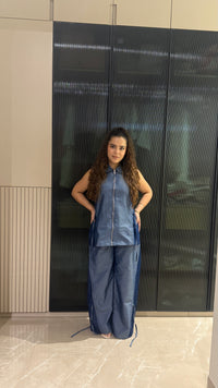 Denim Coord Set for Women – Trendy Casual Co-Ord Outfit