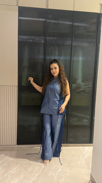 Denim Coord Set for Women – Trendy Casual Co-Ord Outfit