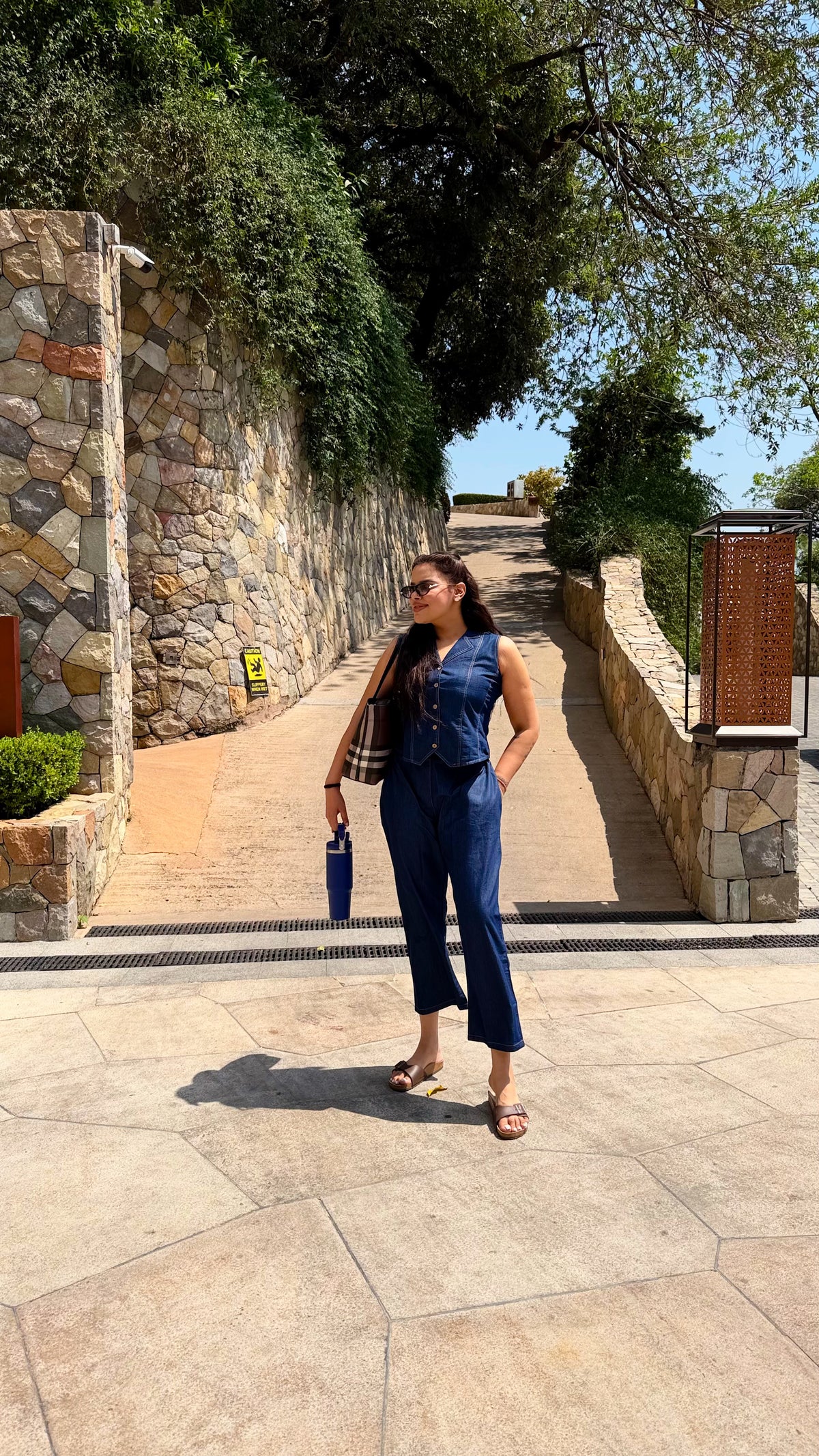 Denim Fabric Co-Ord Set for Women | Stylish Casual Two-Piece Outfit