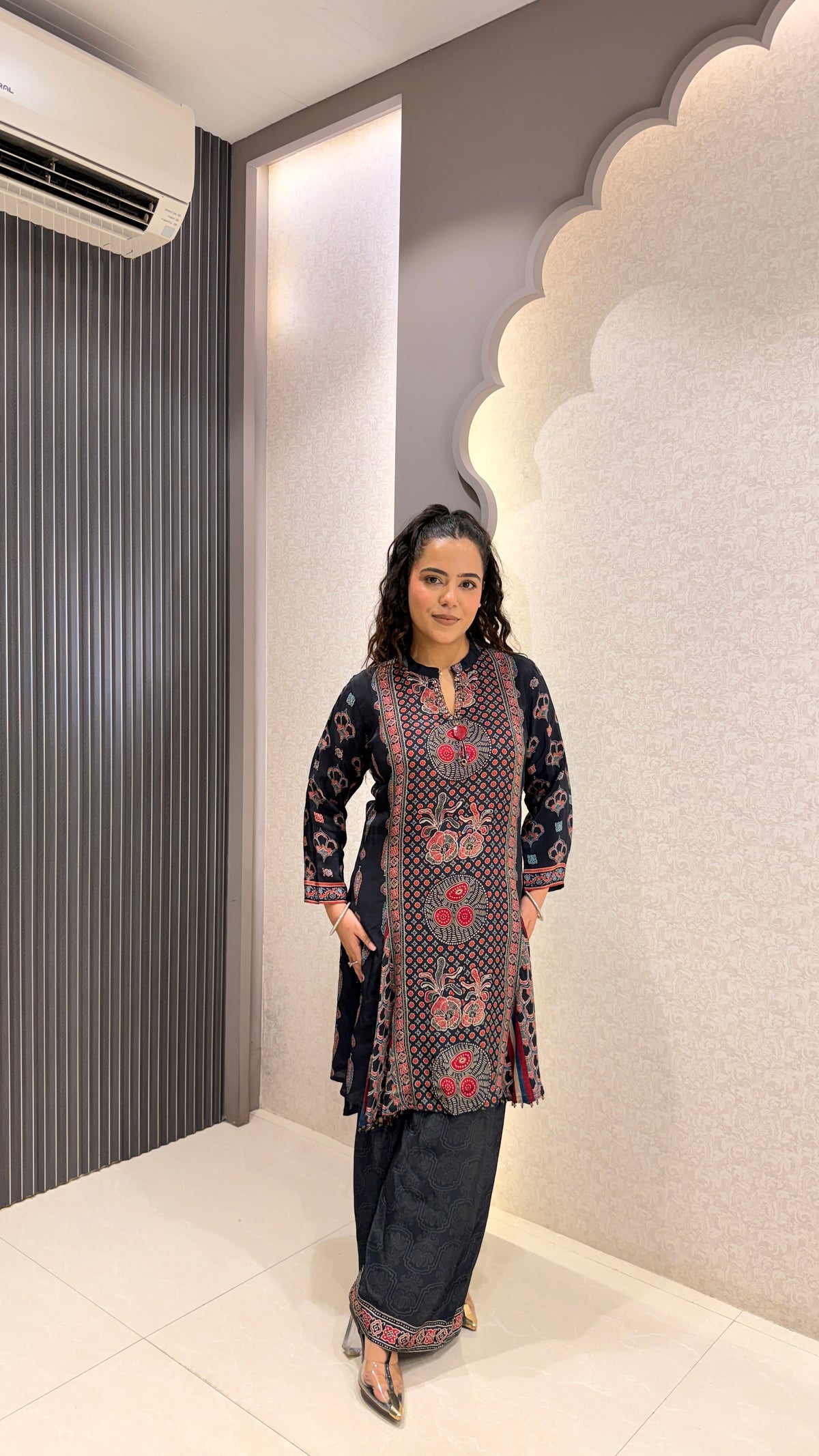 Muslin Digital Print Co-ord Set