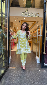 Mul Cotton Chikankari Co-Ord Set | Elegant Casual & Everyday Wear |
