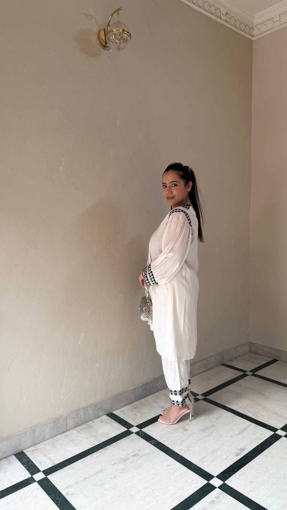 Linen Coord Set with Elegant Finish