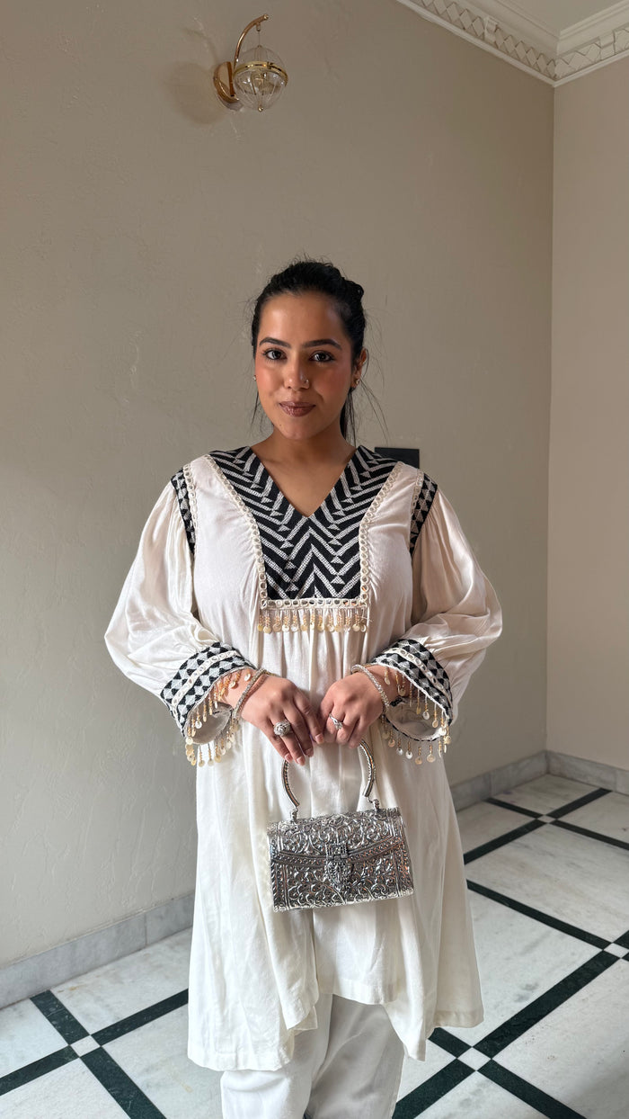 Linen Coord Set with Elegant Finish