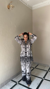 Muslin Digital Print Co-Ord Set