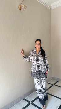 Muslin Digital Print Co-Ord Set