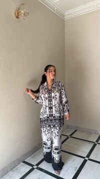 Muslin Digital Print Co-Ord Set