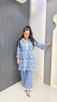 Thread Embroidered Co-ord Set
