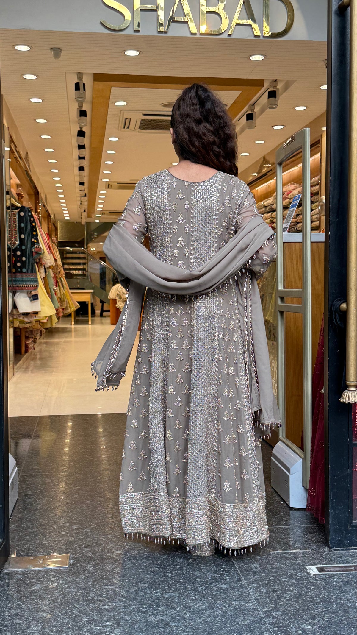 Premium Georgette Suit Set with Sequin & Bead Work | Designer Festive Wear