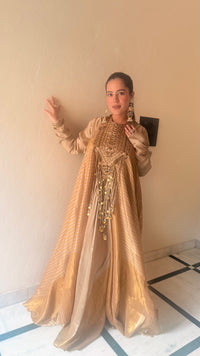 Royal Shimmer fabric Dabka work Suit