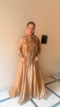 Royal Shimmer fabric Dabka work Suit