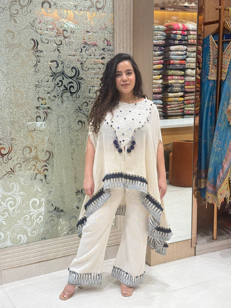 Elegance Set with Sequin & Thread Handwork