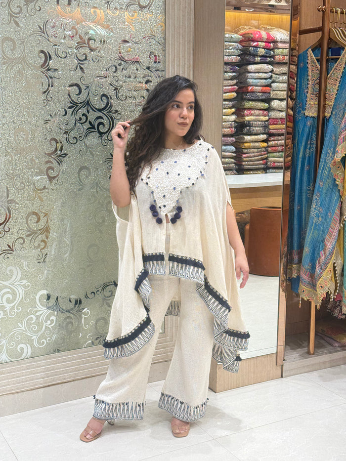 Elegance Set with Sequin & Thread Handwork