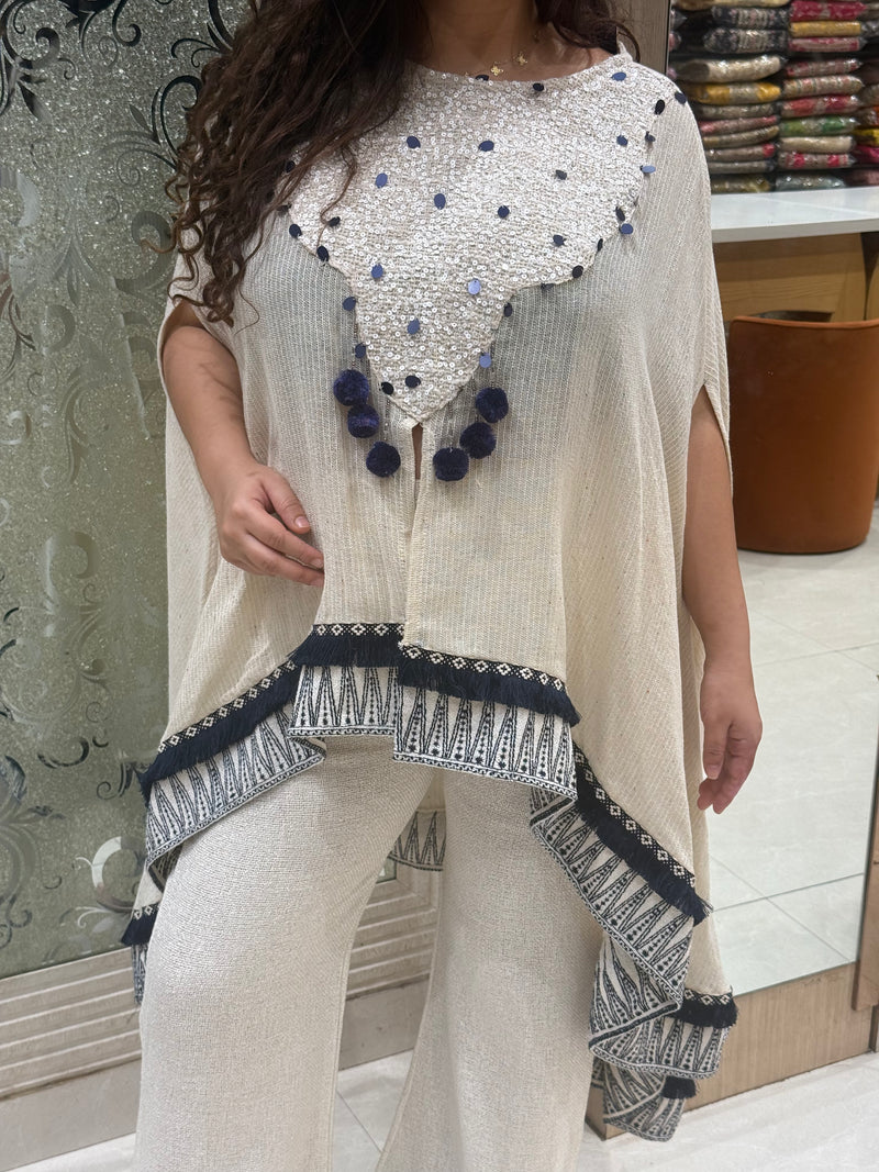 Elegance Set with Sequin & Thread Handwork