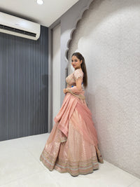 Banarasi Silk Lehenga - Handcrafted Elegance for Weddings & Festive Occasions