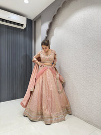 Banarasi Silk Lehenga - Handcrafted Elegance for Weddings & Festive Occasions