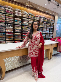 Elegant Beads Work Suit