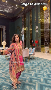 Elegant Crepe Digital Print Suit – Perfect for Every Occasion