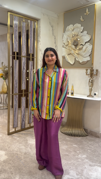 Luxe Korean Silk Co-ord Set – Effortless Elegance & Supreme Comfort