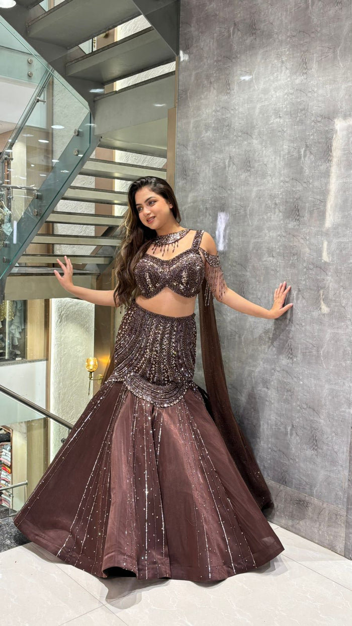 Handworked Lehenga Set with Blouse – Designer Collection