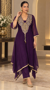 Elegant Ethnic Co-ord Set | Budget-Friendly Style | Sizes Up to 46