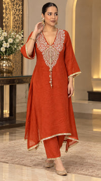 Elegant Ethnic Co-ord Set | Budget-Friendly Style | Sizes Up to 46